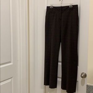 Women’s Brown Plaid Van Heusen Trousers